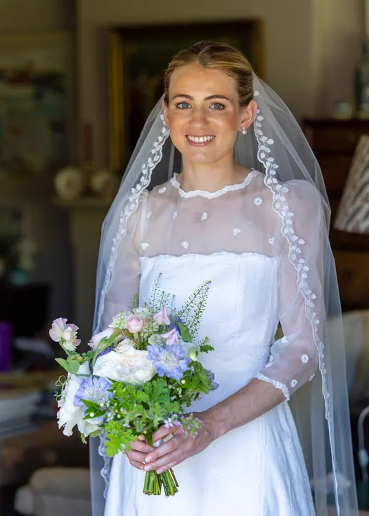 Cotswold bride taken by Millie Pilkington